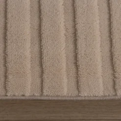 Teppich Wohnzimmer - Charm Curves Beige