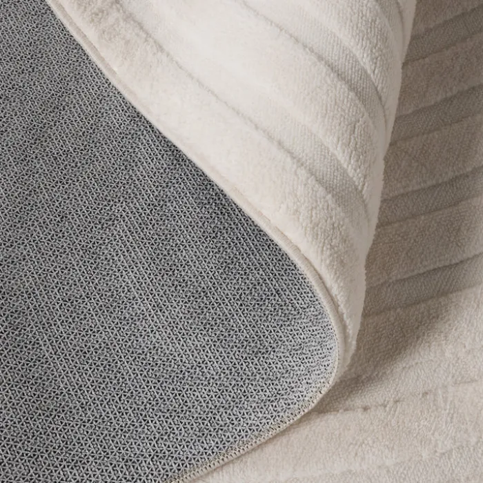 Teppich Wohnzimmer - Charm Curves Weiß