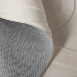 Teppich Wohnzimmer - Charm Shapes Weiß