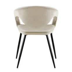 Velvet Esszimmerstuhl - Lenn Creme