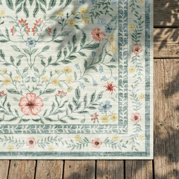Vintage Gartenteppich - Luana Grün