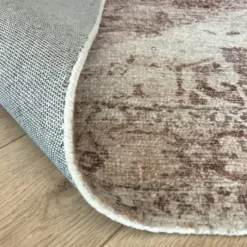 Vintage teppich - Kyra Medaillon Braun