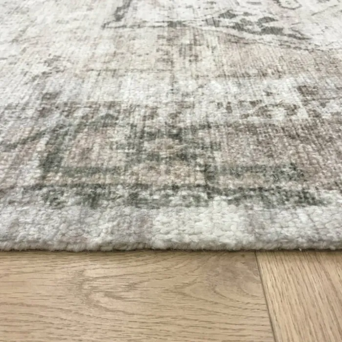 Vintage teppich - Kyra Medaillon Creme