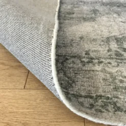 Vintage teppich - Kyra Medaillon Grün