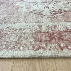 Vintage teppich - Kyra Medaillon Rosa