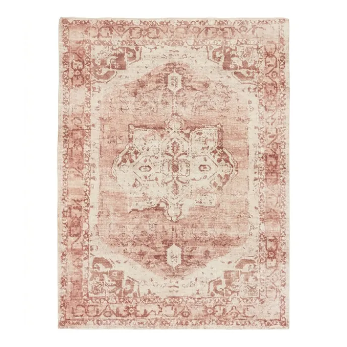 Vintage teppich - Kyra Medaillon Rosa