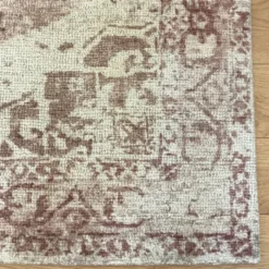 Vintage teppich - Kyra Medaillon Rosa