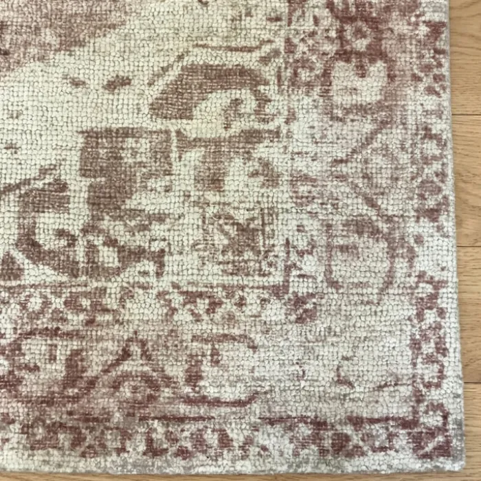 Vintage teppich - Kyra Medaillon Rosa
