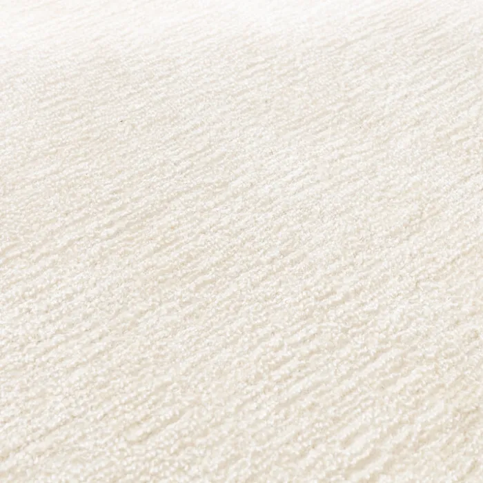 Viskose Teppich - Jean Creme Weiß
