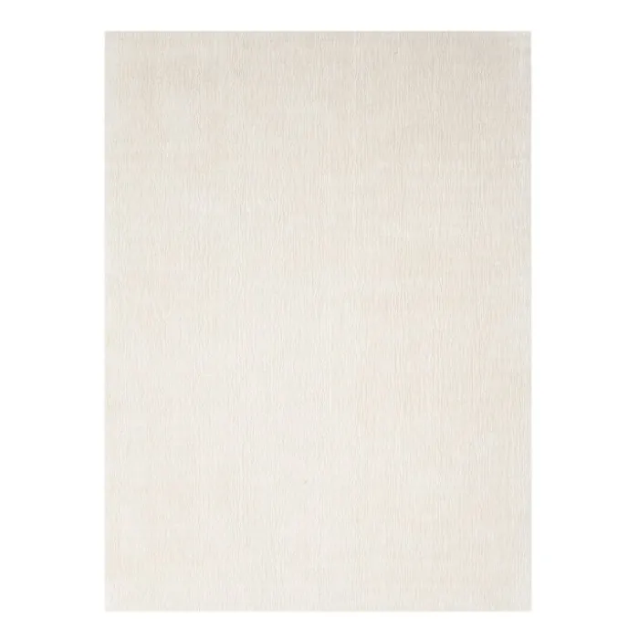 Viskose Teppich - Jean Creme Weiß