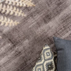 Viskose Teppich Rund - Pearl Grau