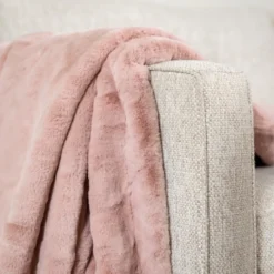 Waschbare Kuscheldecke - Otis Rosa