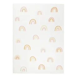 Waschbarer Kinderteppich - Evi Rainbow Bunt