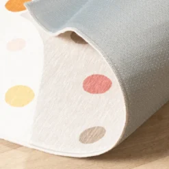 Waschbarer Kinderteppich - Evi Confetti Bunt