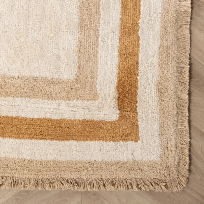Waschbarer Kinderteppich - Milo Beige