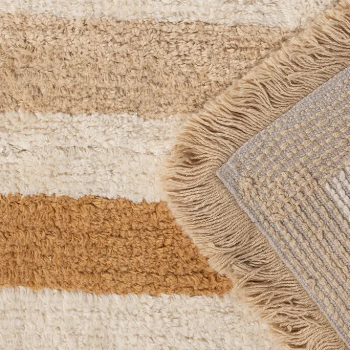 Waschbarer Kinderteppich - Milo Beige