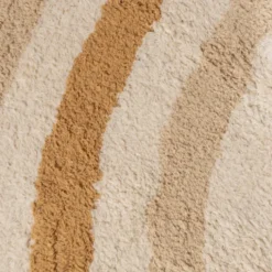 Waschbarer Kinderteppich Oval - Milo Beige