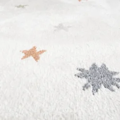 Waschbarer Kinderteppich - Ravi Stars Bunt