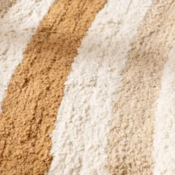 Waschbarer Kinderteppich Rund - Milo Beige