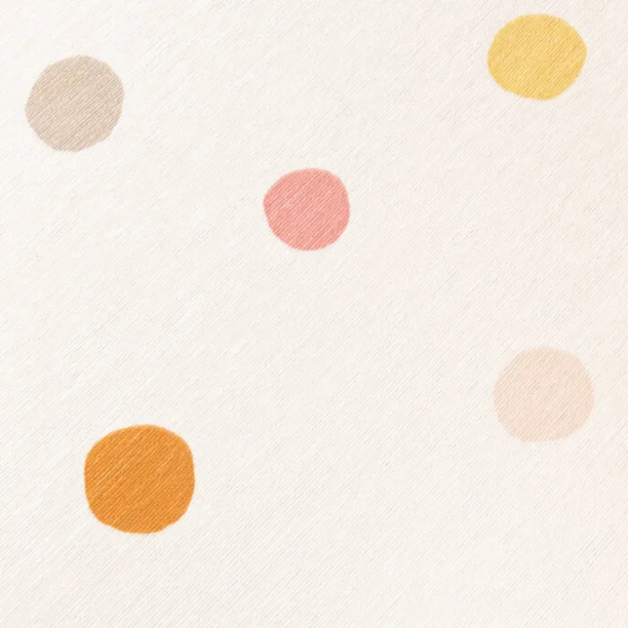 Waschbarer Kinderteppich Rund - Evi Confetti Bunt