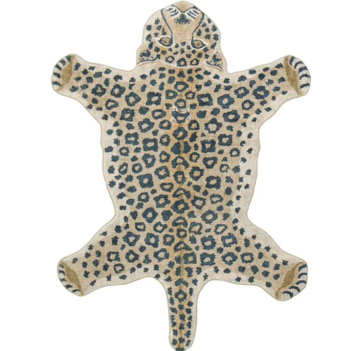 Waschbarer Kinderteppich - Wild Panther Natur