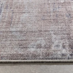 Waschbarer Läufer - Domingo Grunge Taupe Creme