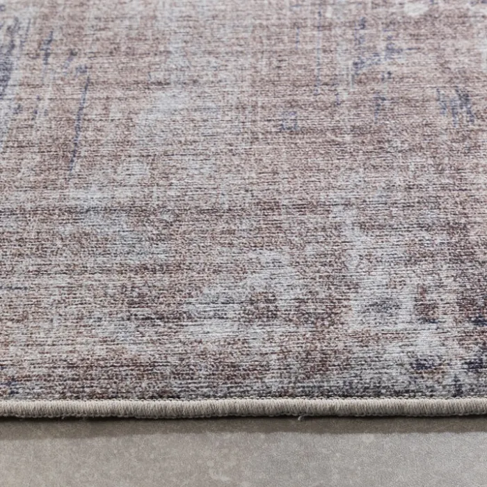 Waschbarer Läufer - Domingo Grunge Taupe Creme