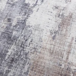 Waschbarer Läufer - Domingo Grunge Taupe Creme
