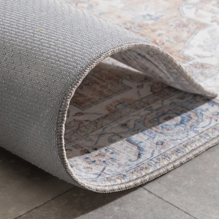 Waschbarer Läufer - Domingo Mandala Beige