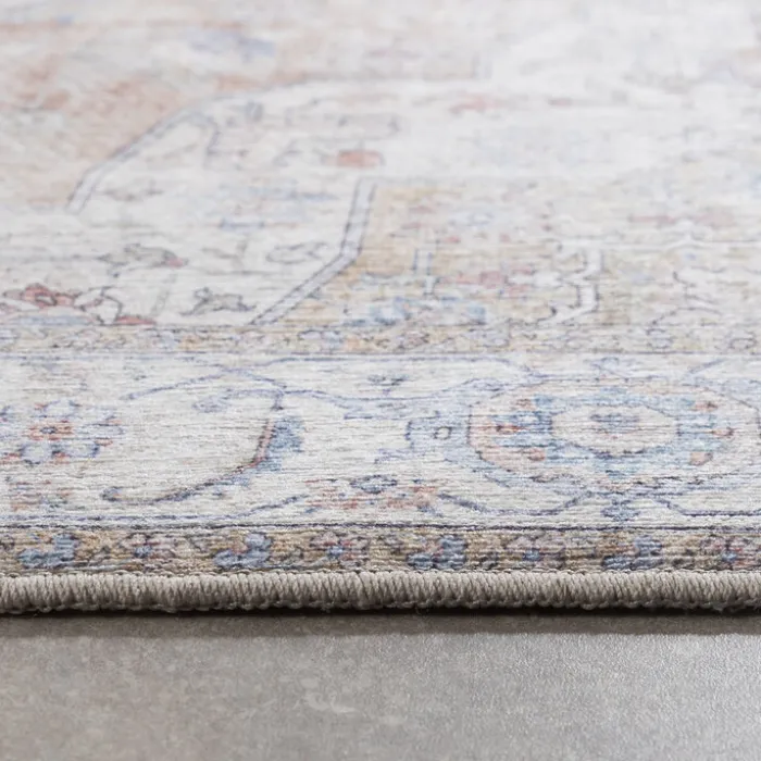 Waschbarer Läufer - Domingo Mandala Beige
