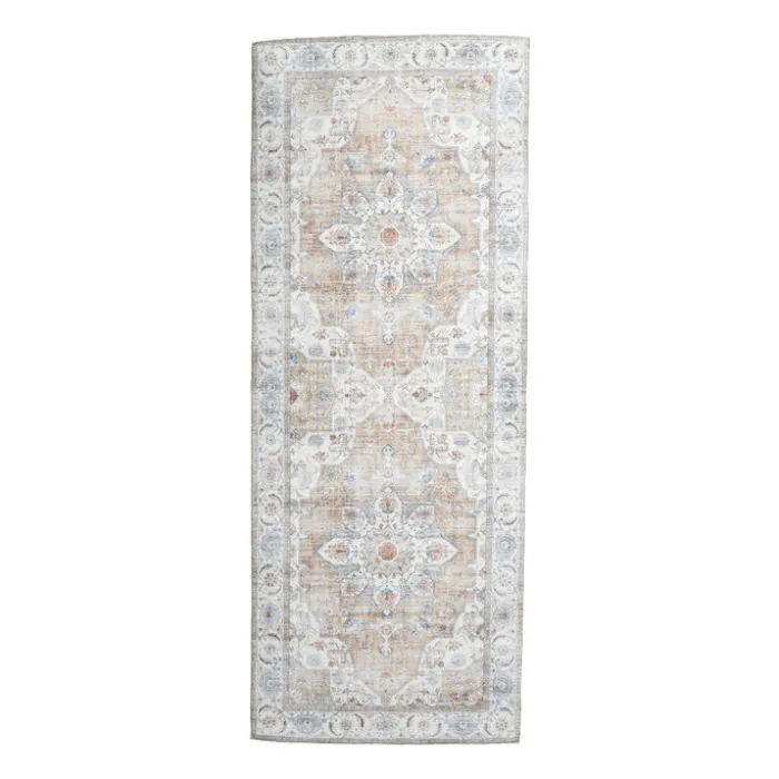 Waschbarer Läufer - Domingo Mandala Beige