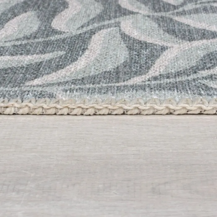 Waschbarer Läufer - Reido Leaves Grün - 60x230cm