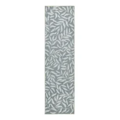 Waschbarer Läufer - Reido Leaves Grün - 60x230cm