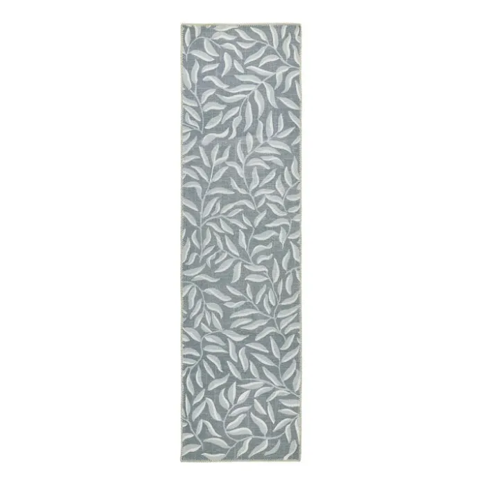 Waschbarer Läufer - Reido Leaves Grün - 60x230cm
