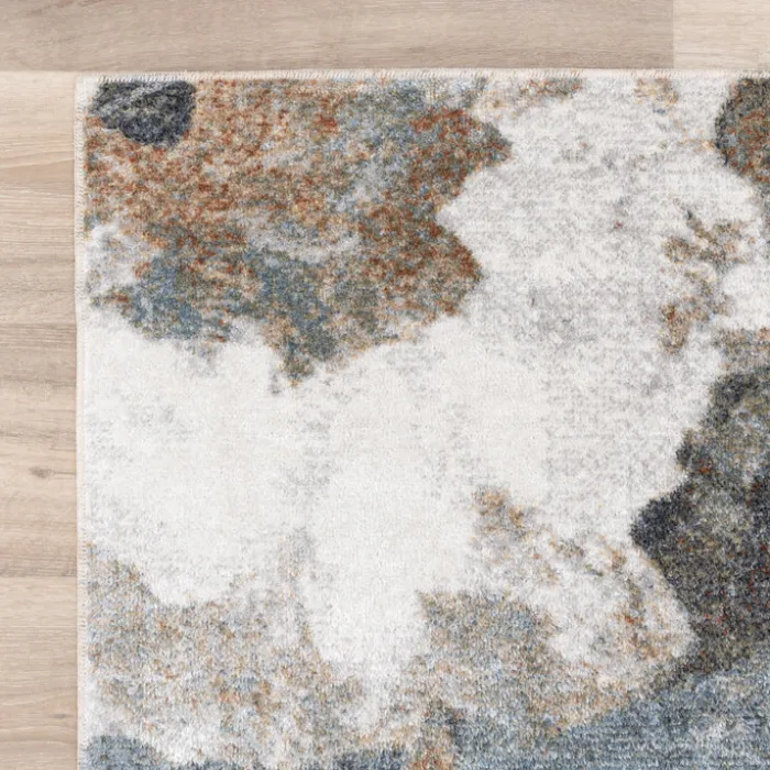 Waschbarer Teppich Abstrakt - Misha Flow Bunt