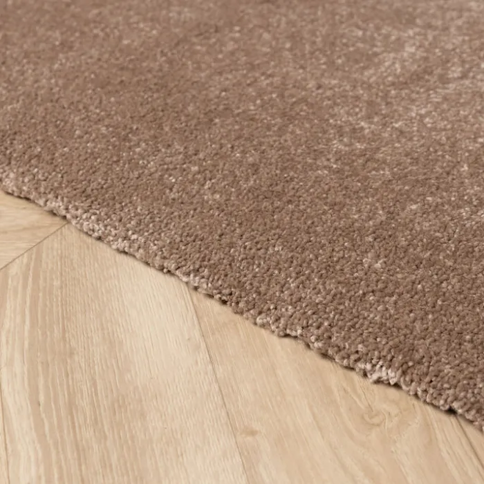 Waschbarer Teppich - Clean Braun