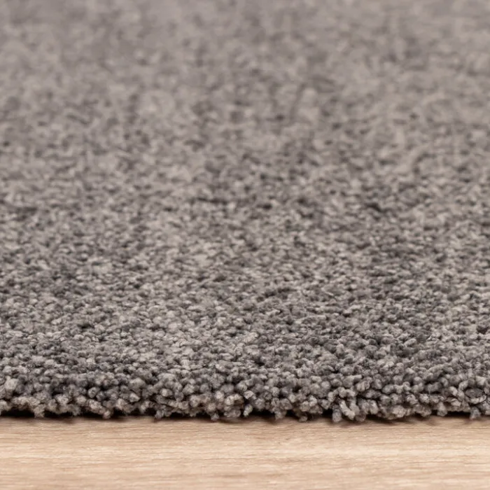 Waschbarer Teppich - Clean Dunkelgrau