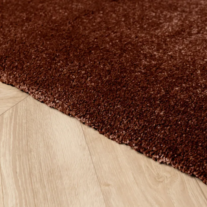 Waschbarer Teppich - Clean Dunkelbraun
