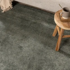 Waschbarer Teppich - Clean Grün