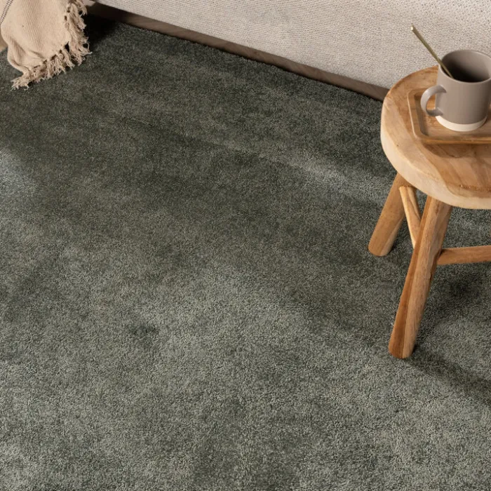 Waschbarer Teppich - Clean Grün