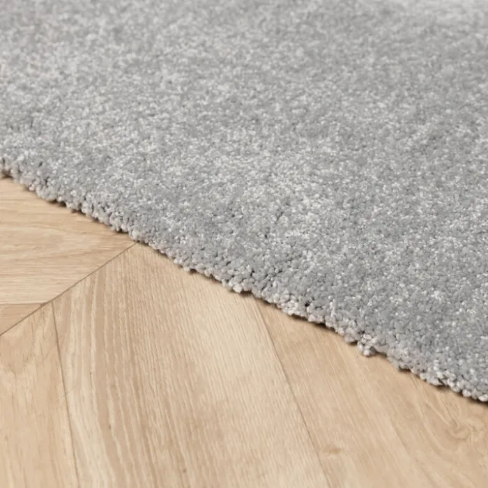 Waschbarer Teppich - Clean Hellgrau