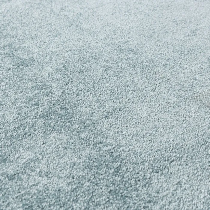 Waschbarer Teppich - Clean Hellblau