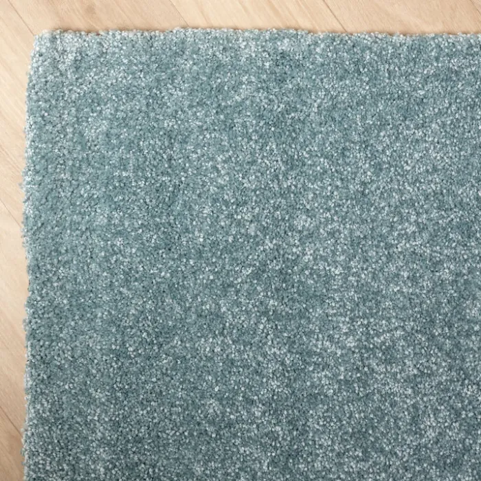 Waschbarer Teppich - Clean Hellblau