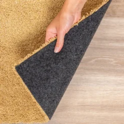 Waschbarer Teppich - Clean Ockergelb