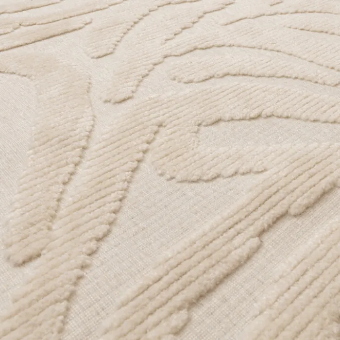 Waschbarer Teppich - Dunya Zebra Weiß