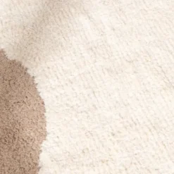Waschbarer Teppich - Hazy Beige Creme