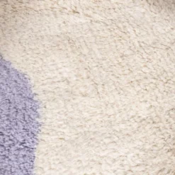 Waschbarer Teppich - Hazy Lila Creme