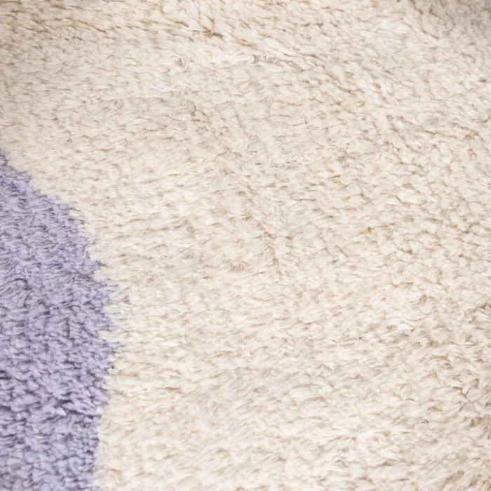 Waschbarer Teppich - Hazy Lila Creme
