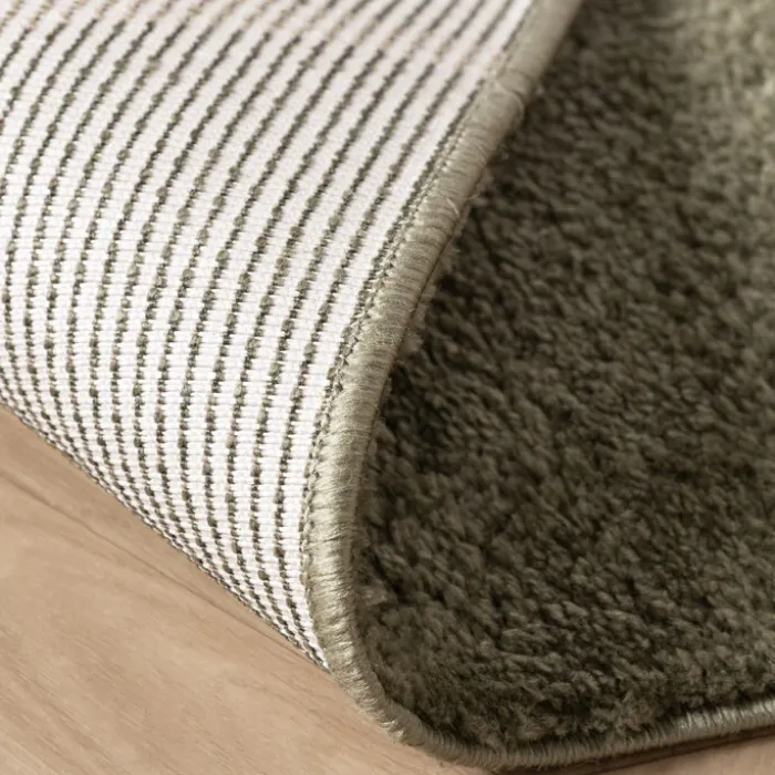 Waschbarer Teppich - Myrre Swirl Grün