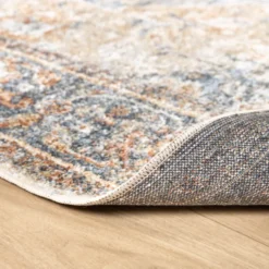 Waschbarer Teppich - Nova Medaillon Bunt
